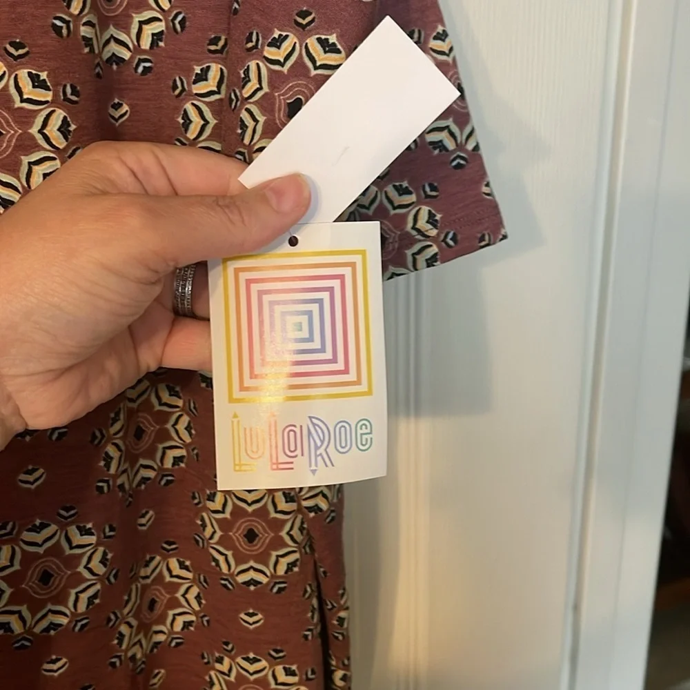Lularoe hi/lo Dusty Rose pink mauve shirt Women’s size XL—-NWT